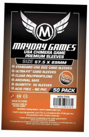 acceder a la fiche du jeu 57,5x89mm Chimera Premium - Sleeves Mayday