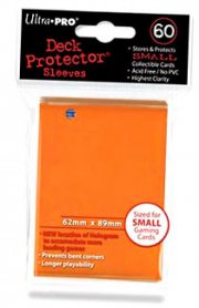 acceder a la fiche du jeu Sachet 60 protège-cartes Orange - Format JP