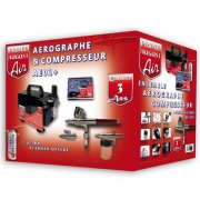 acceder a la fiche du jeu Prince August - Ensemble Aérographe A011 Compresseur + Ultra Cleaner