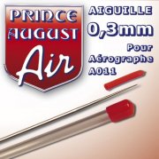 acceder a la fiche du jeu Prince August - Aiguille 0,3 pour aérographe A011