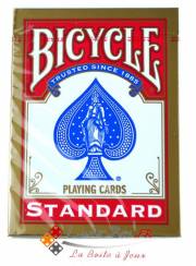 acceder a la fiche du jeu Jeu de cartes - Bicycle standard dos rouge