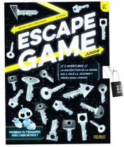 acceder a la fiche du jeu Escape Junior x3 Aventures 2 - Momie / Joconde / Espace (livre Cadenas)