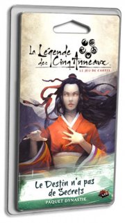 acceder a la fiche du jeu La Legende des Cinq Anneaux JCE : Le Destin n'a pas de Secrets