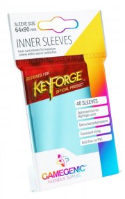 acceder a la fiche du jeu Keyforge : Sachet de 40 sleeves Inner Transparent
