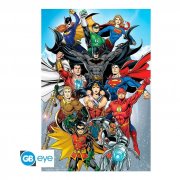 acceder a la fiche du jeu DC COMICS - Poster « DC Comics Rebirth » (91.5x61)