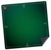 acceder a la fiche du jeu TAPIS PRESTIGE TAILLE 1 - VERT - 60 x 60 cm / bord galonné