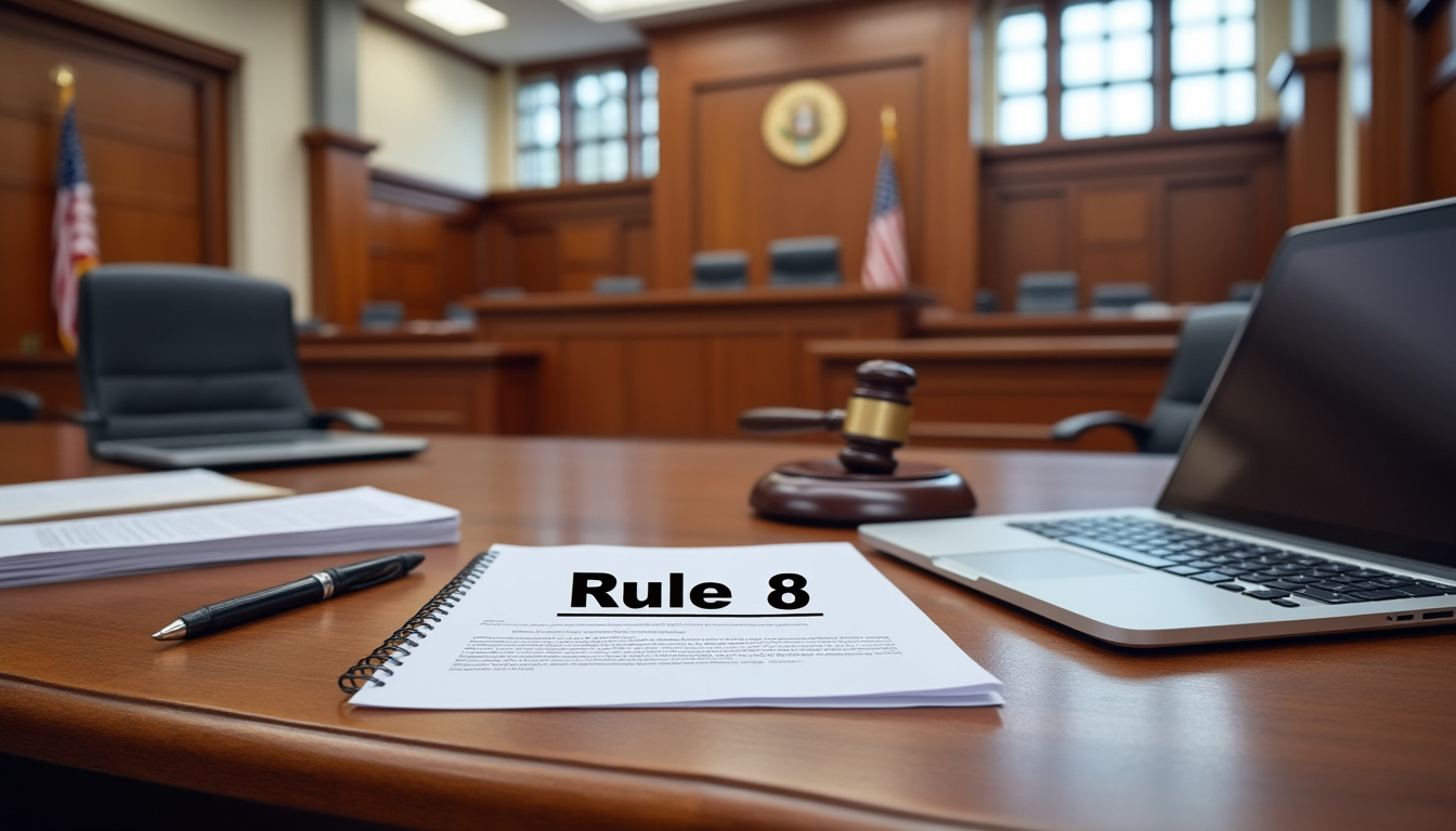 découvrez les principes essentiels de la règle 8 américain et son application dans le droit, pour mieux comprendre son impact juridique et ses implications pratiques.