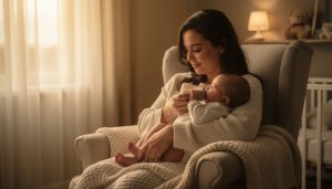 Bébé ne finit pas ses biberons et s’endort dessus : que faire ?