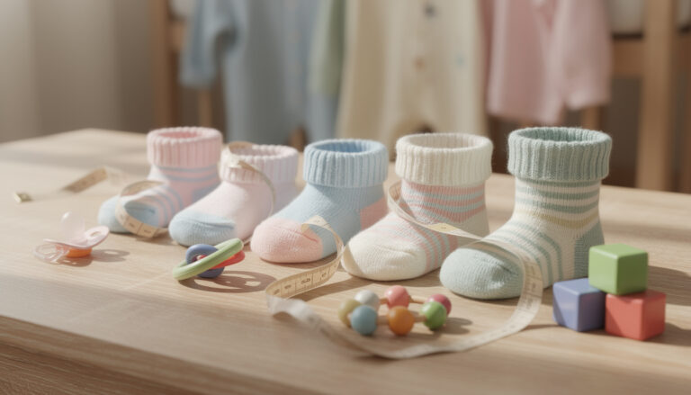 découvrez comment choisir la taille idéale de chaussettes pour bébé en fonction de son âge et de sa croissance afin d'assurer confort et bien-être à chaque étape.