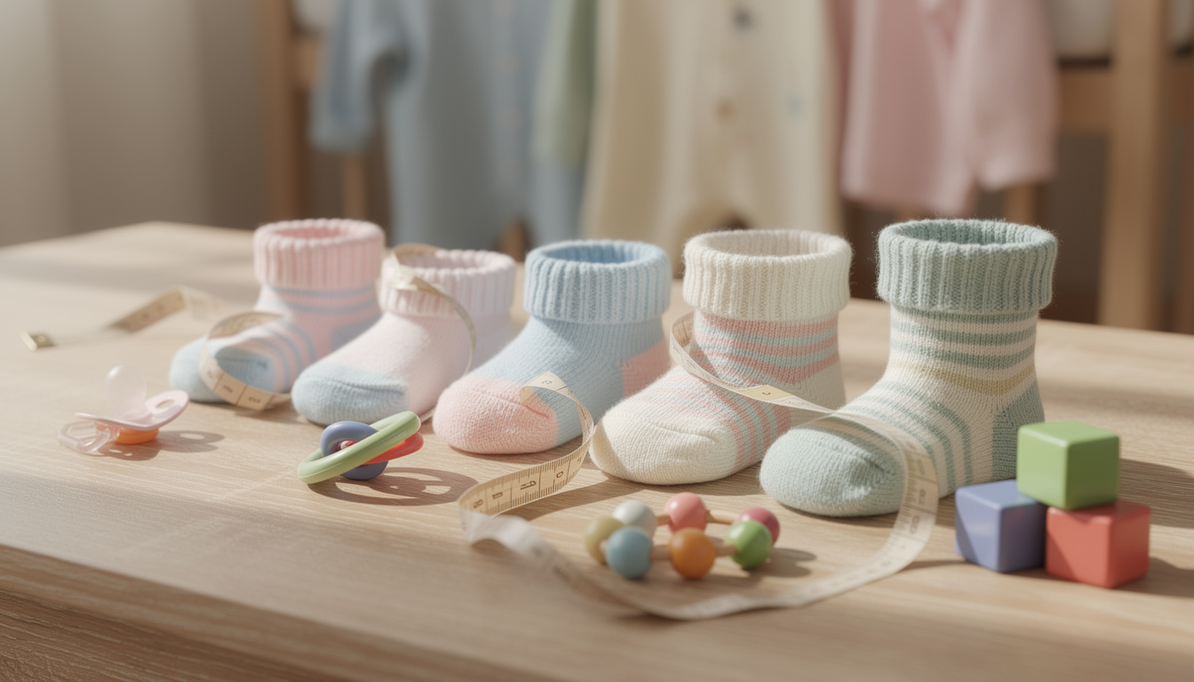 découvrez comment choisir la taille idéale de chaussettes pour bébé en fonction de son âge et de sa croissance afin d'assurer confort et bien-être à chaque étape.