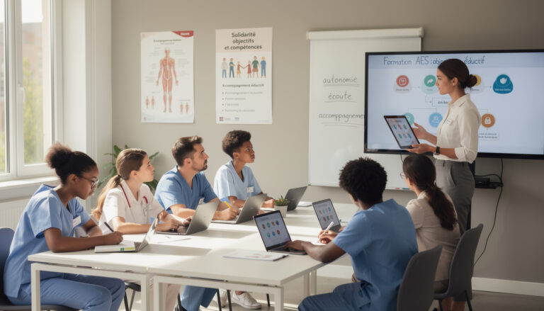 découvrez tout sur la formation aes : compétences acquises, objectifs pédagogiques et opportunités professionnelles pour réussir votre carrière dans le secteur social.